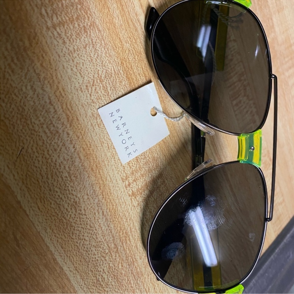 Barneys New York Black Sunglasses